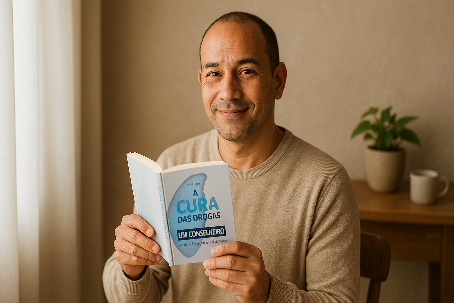 Capa do livro A Cura das Drogas